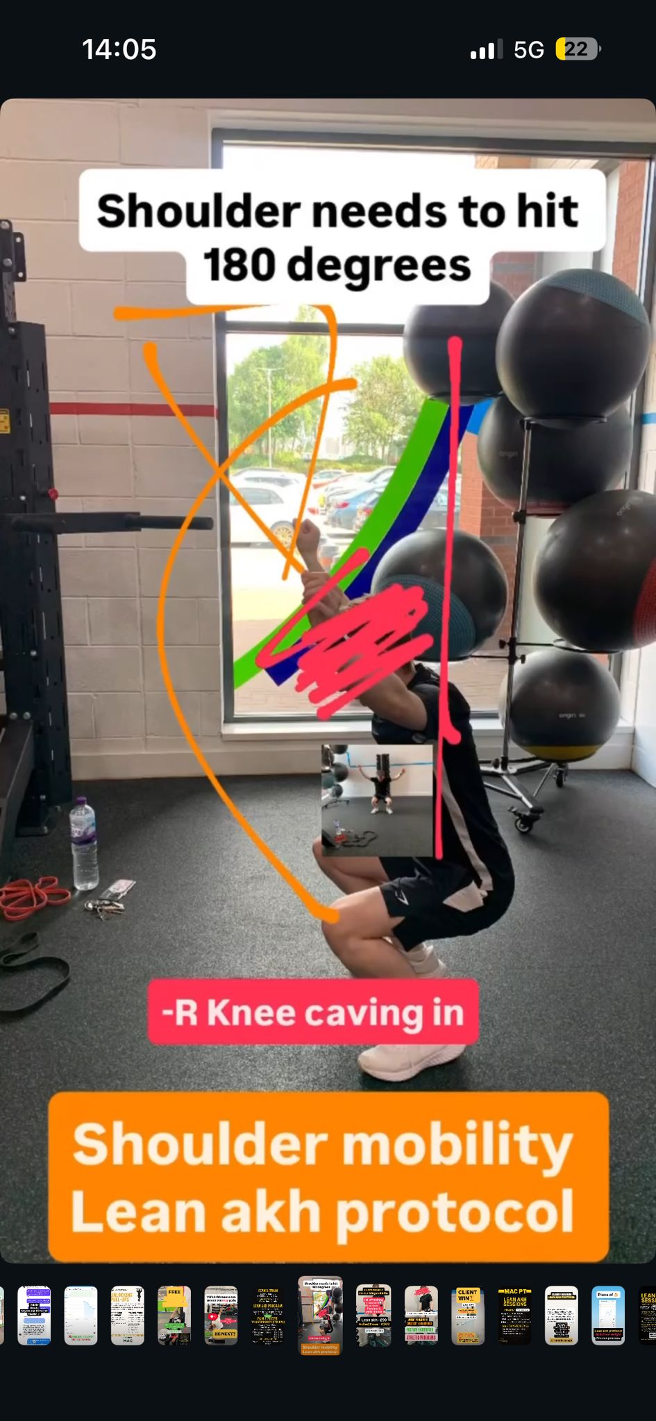 Lewis โ initial shoulder mobility & squat audit