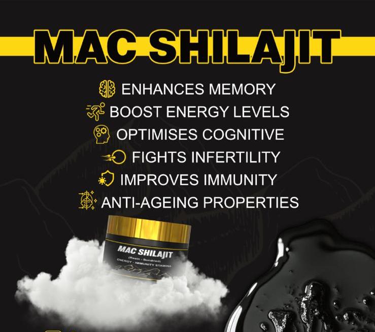 MAC Shilajit โ benefits for athletes